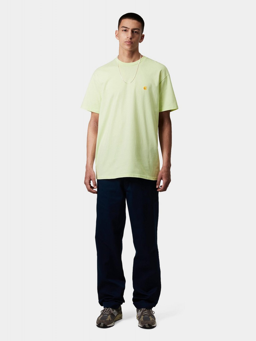 T-shirt Carhartt WIP Chase Verde