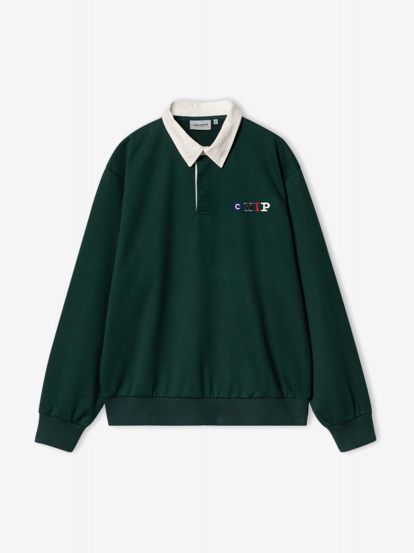 Carhartt WIP Flags Rugby Green Sweater