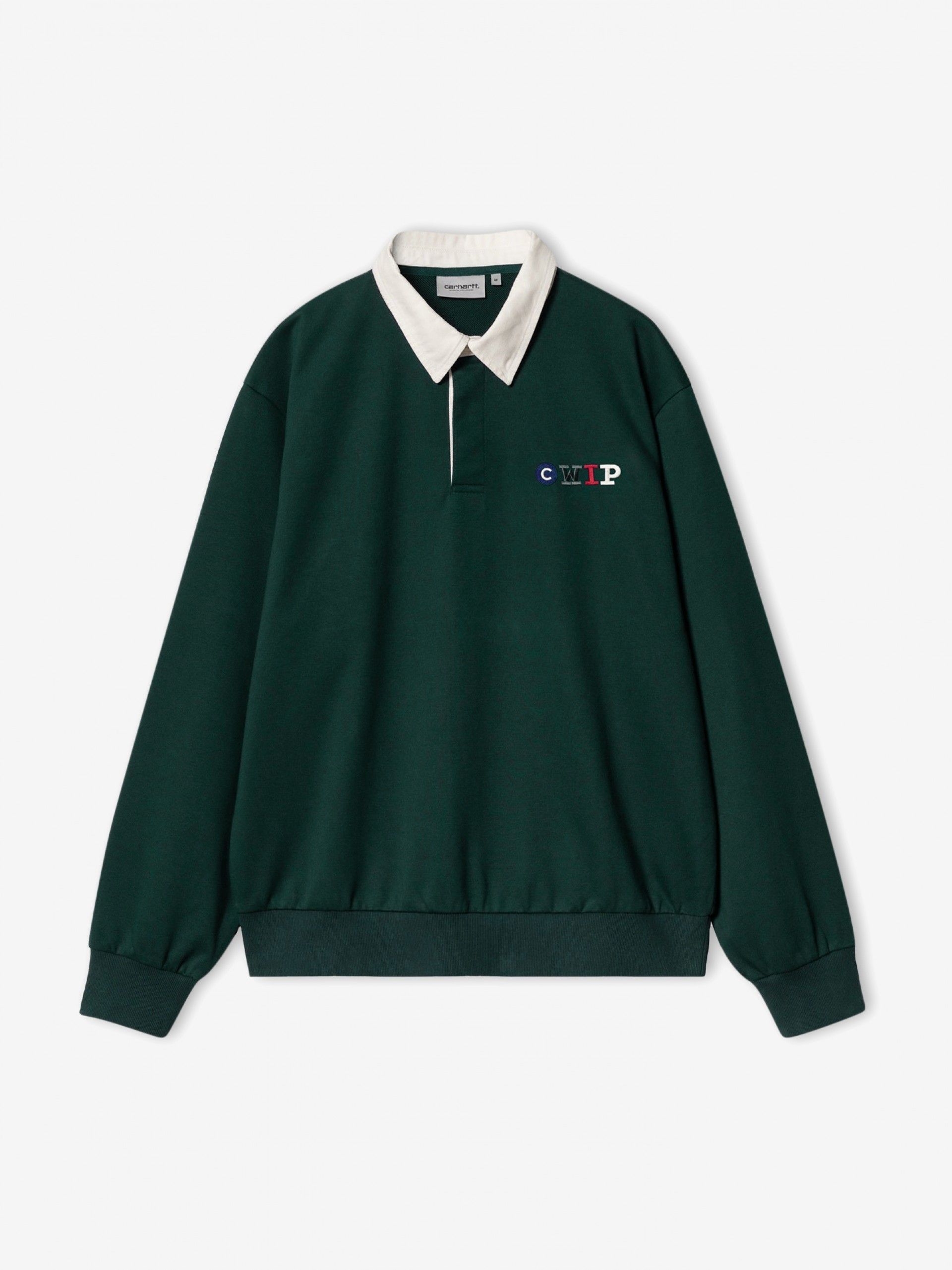 Camisola Carhartt WIP Flags Rugby Verde