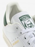 Adidas Stan Smith White and Green Sneakers
