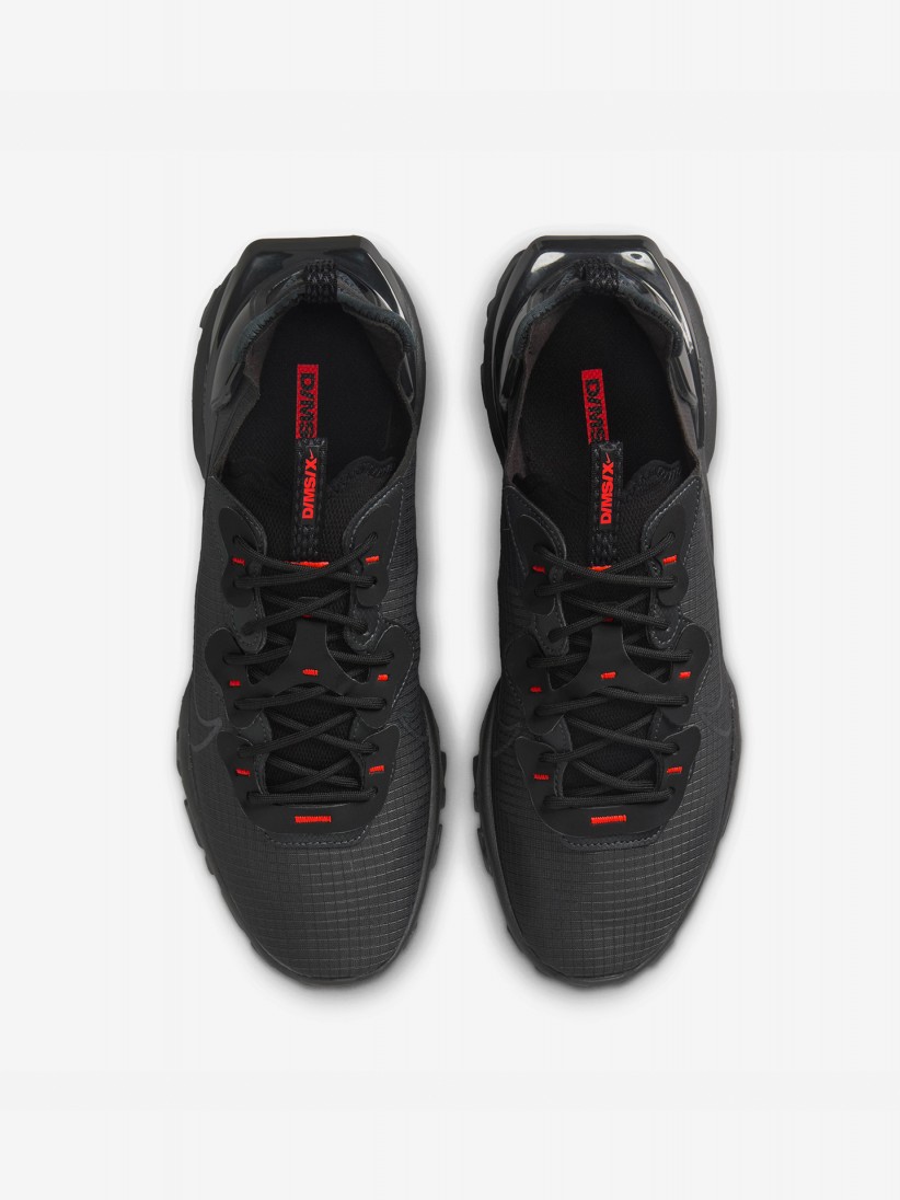 Zapatillas Nike React Vision Grises y Negras Para Hombre