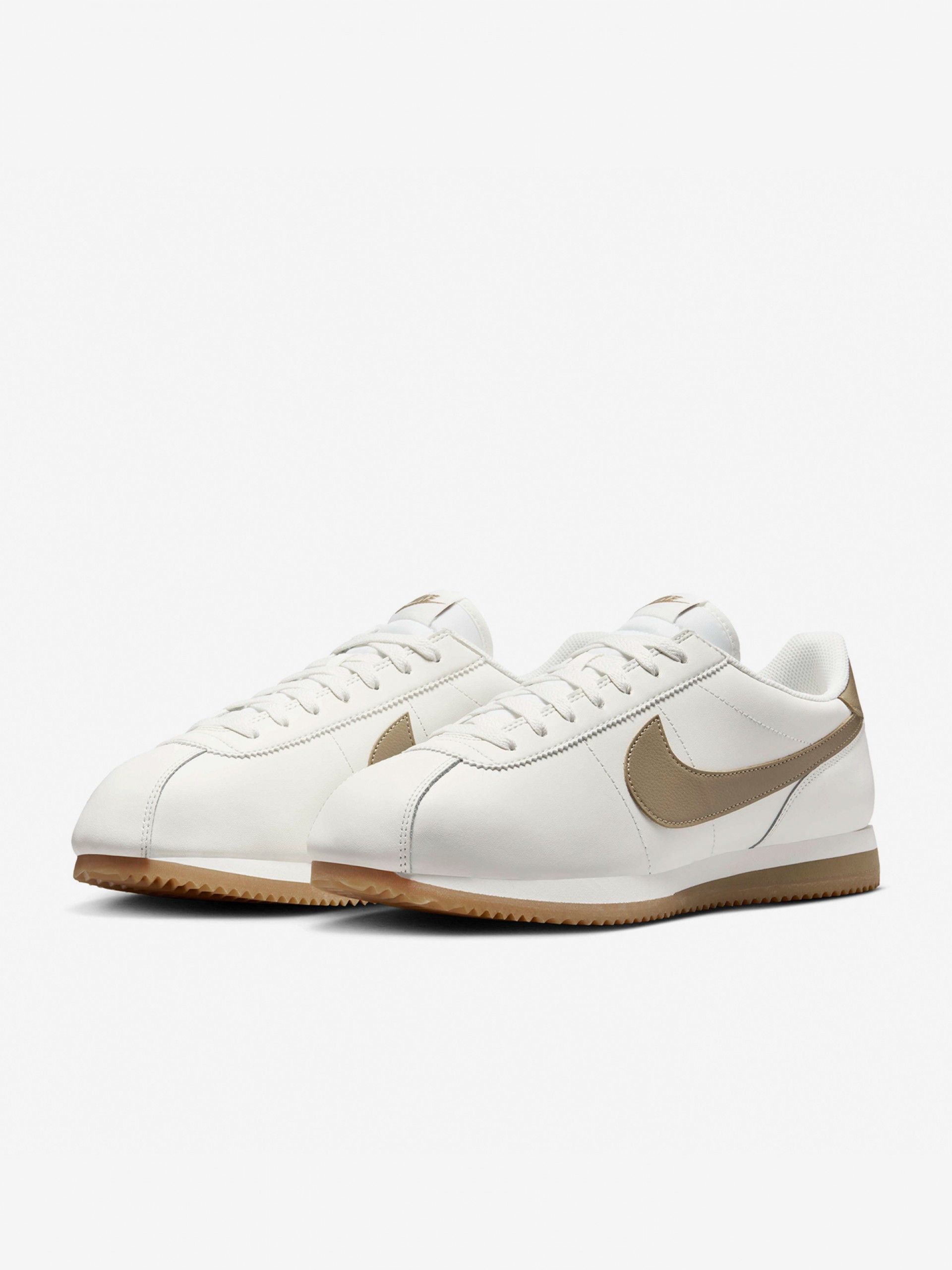 Zapatillas Nike Cortez Blancas Para Hombre