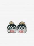 Zapatillas Vans Slip-On Checkerboard Verdes y Blancas