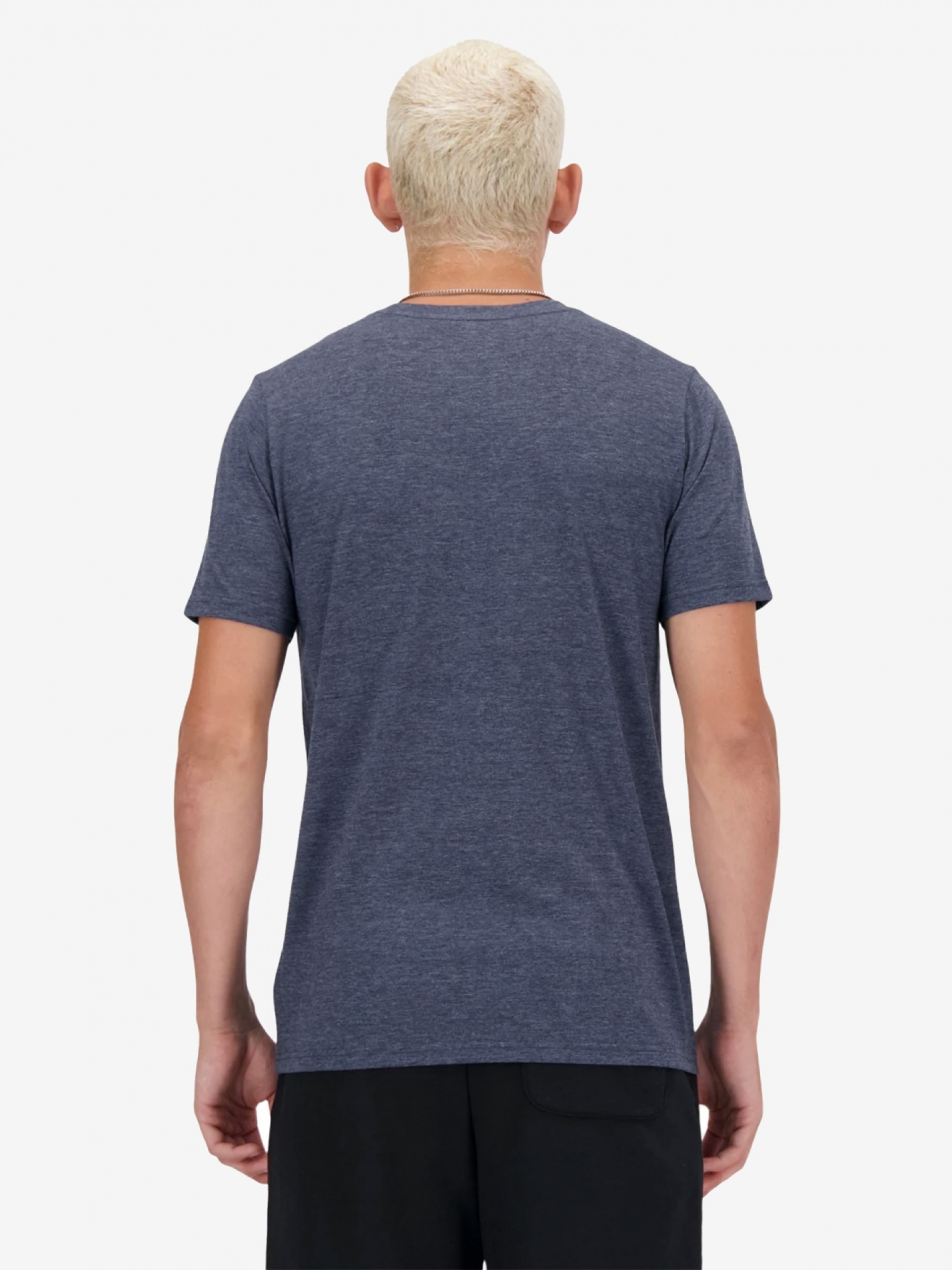 New Balance Sport Essentials Heathertech Blue T-shirt