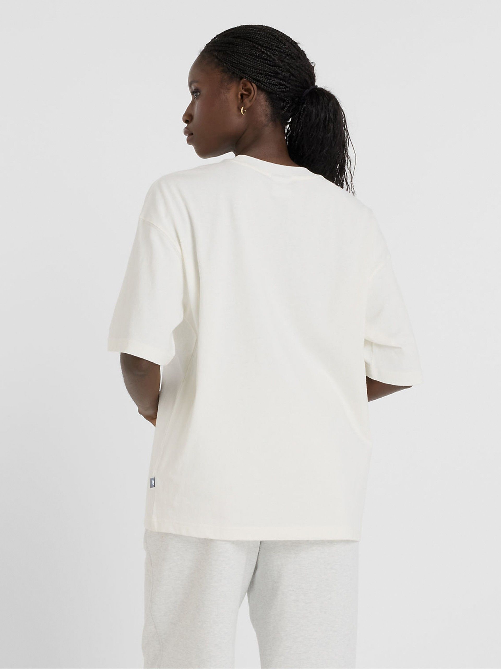 New Balance Athletics Sporting Club Cartoon Beige T-shirt