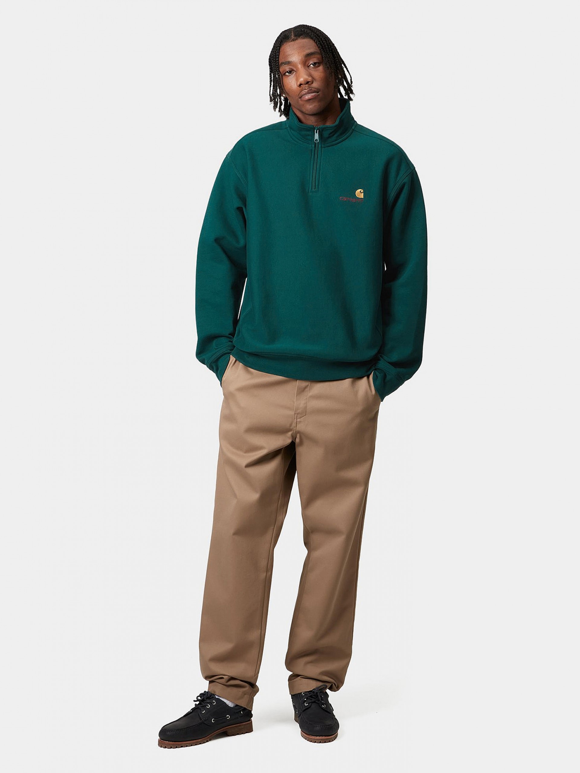 Camisola com Fecho Carhartt WIP American Script