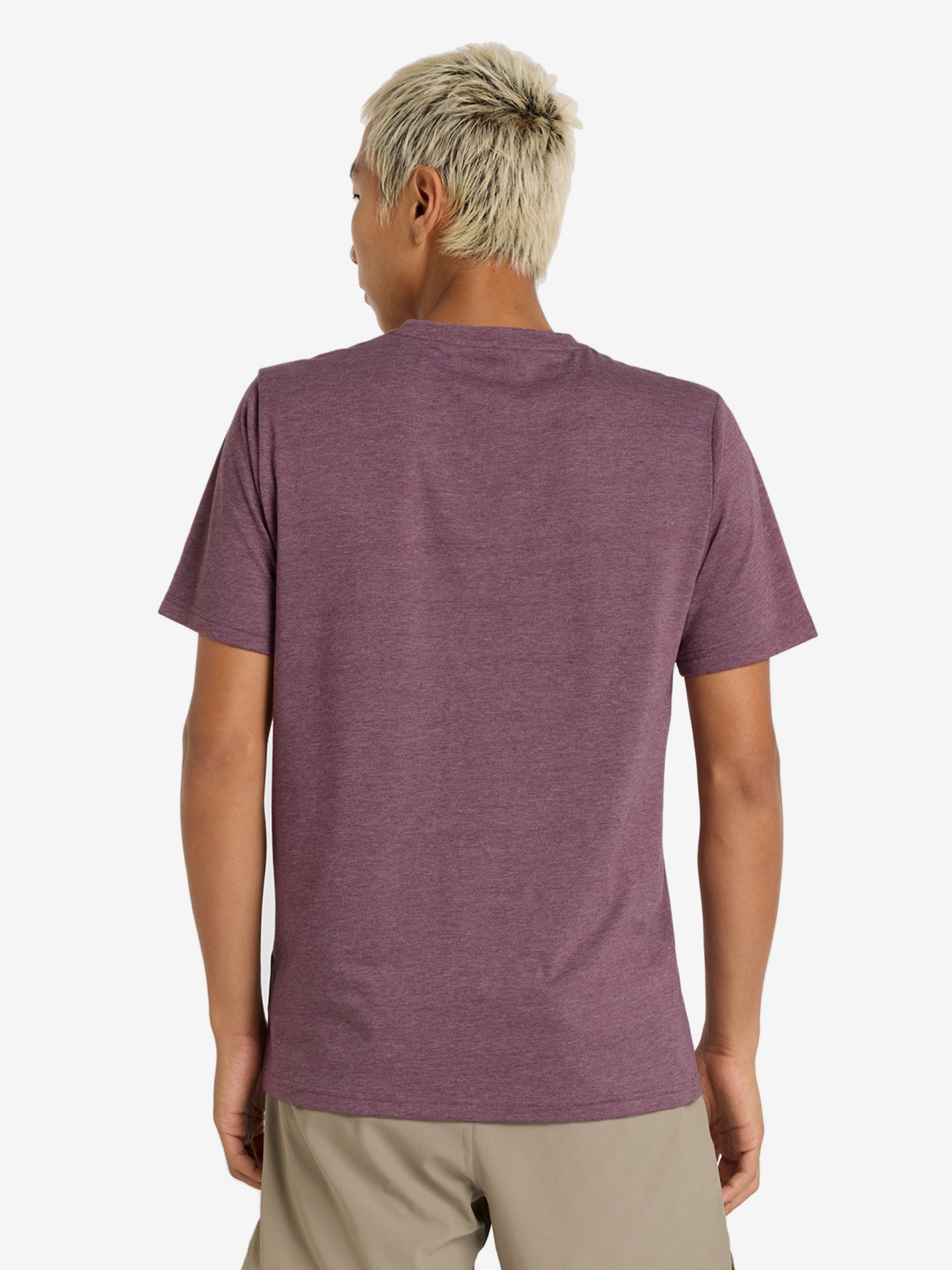 T-shirt New Balance Sport Essentials Heathertech Bordeaux