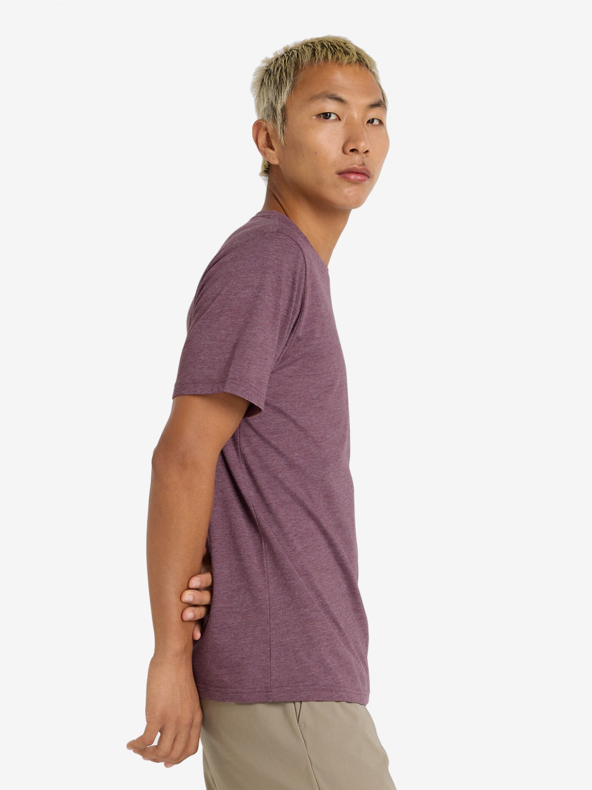 T-shirt New Balance Sport Essentials Heathertech Bordeaux