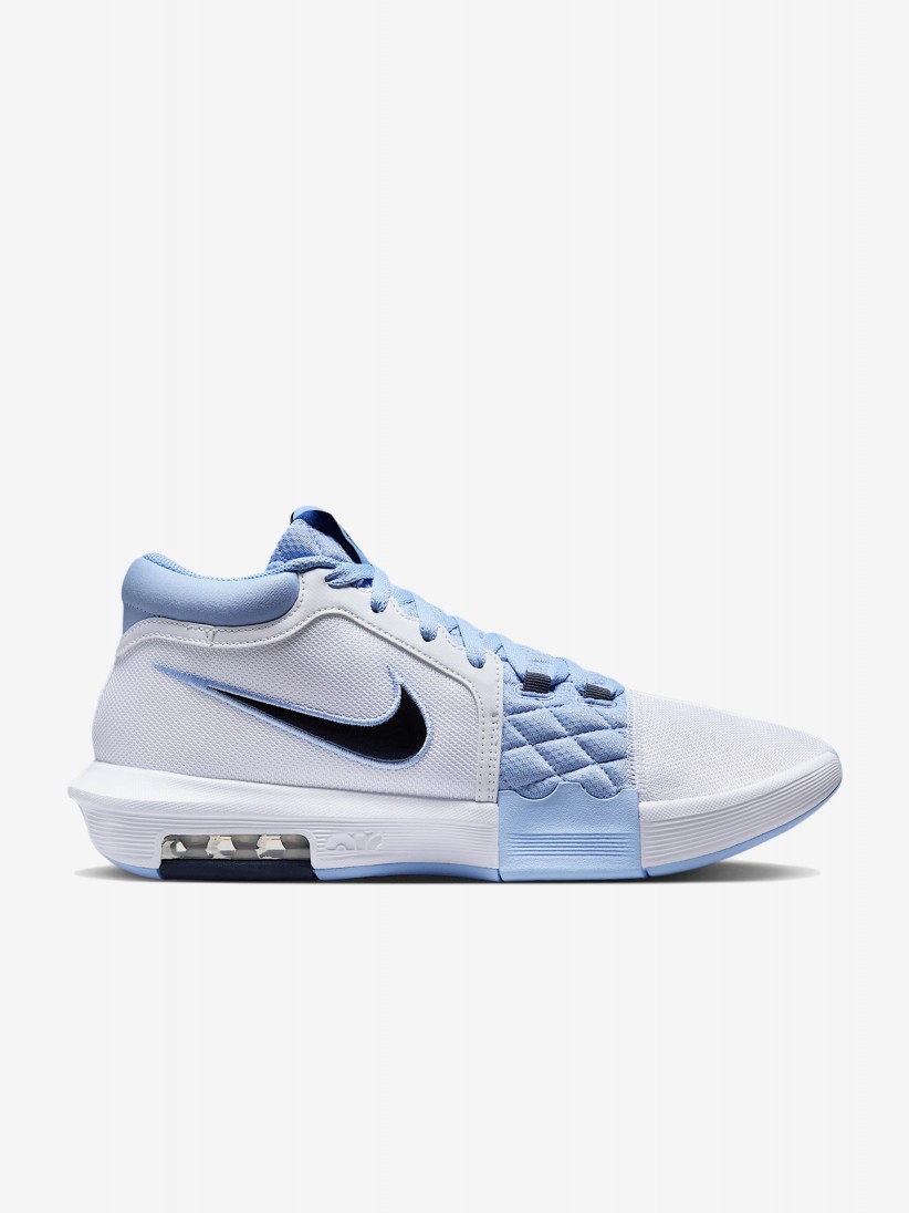 Nike LeBron Witness VIII White Basketball Trainers For Men