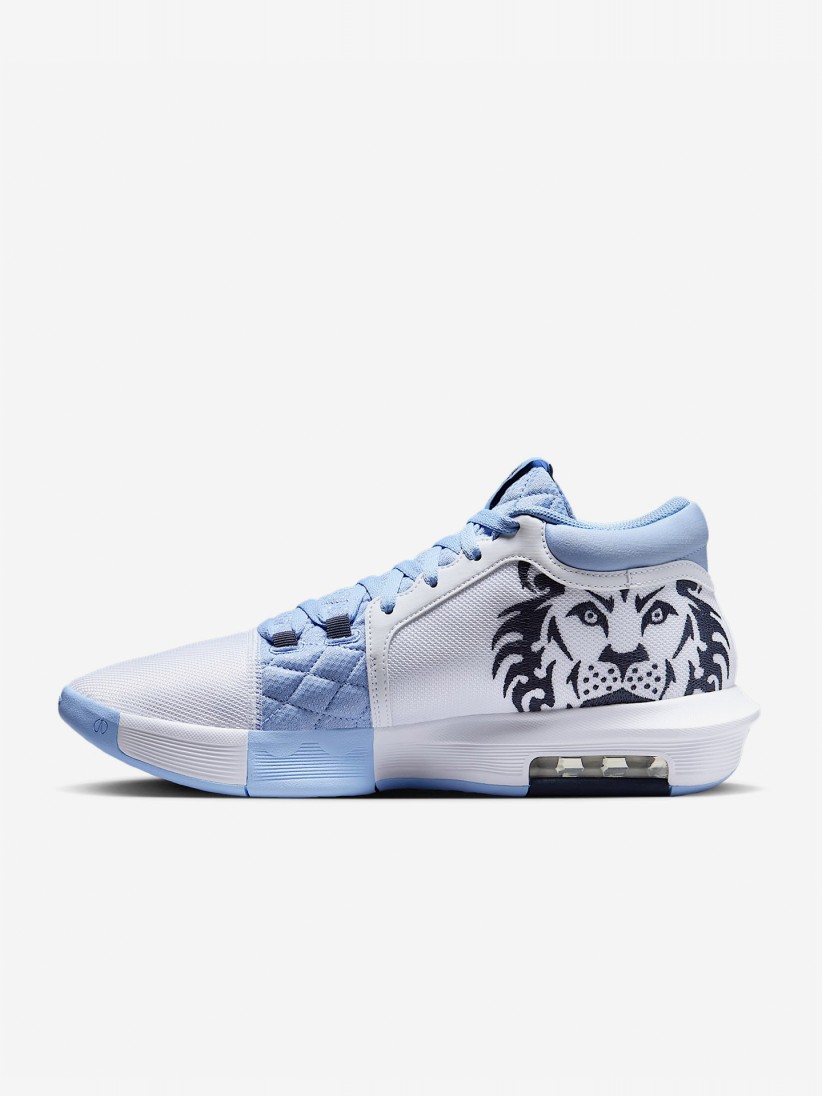 Nike LeBron Witness VIII White Basketball Trainers For Men Nike LeBron Witness VIII White Basketball Trainers For Men