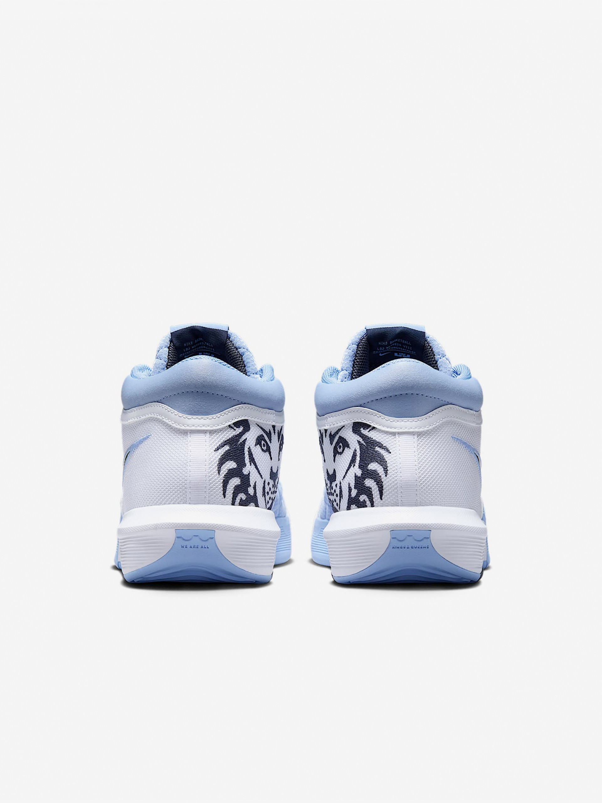 Sapatilhas de Basquetebol Nike LeBron Witness VIII Brancas Para Homem