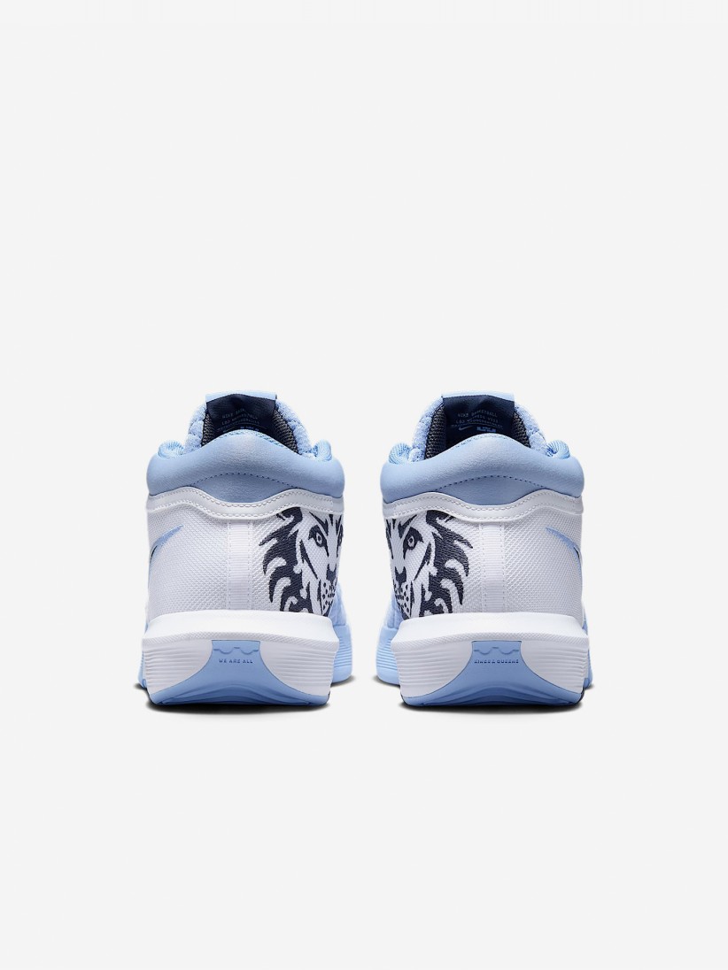 Nike LeBron Witness VIII White Basketball Trainers For Men