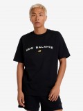 T-shirt New Balance Reimagined Graphic Preta