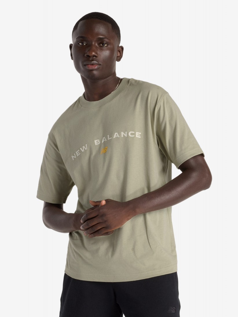 New Balance Reimagined Graphic Green T-shirt