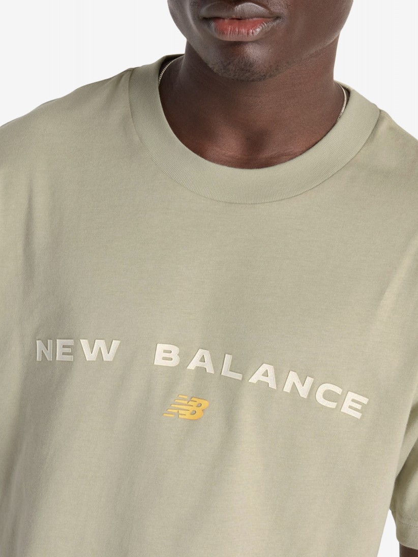 New Balance Reimagined Graphic Green T-shirt