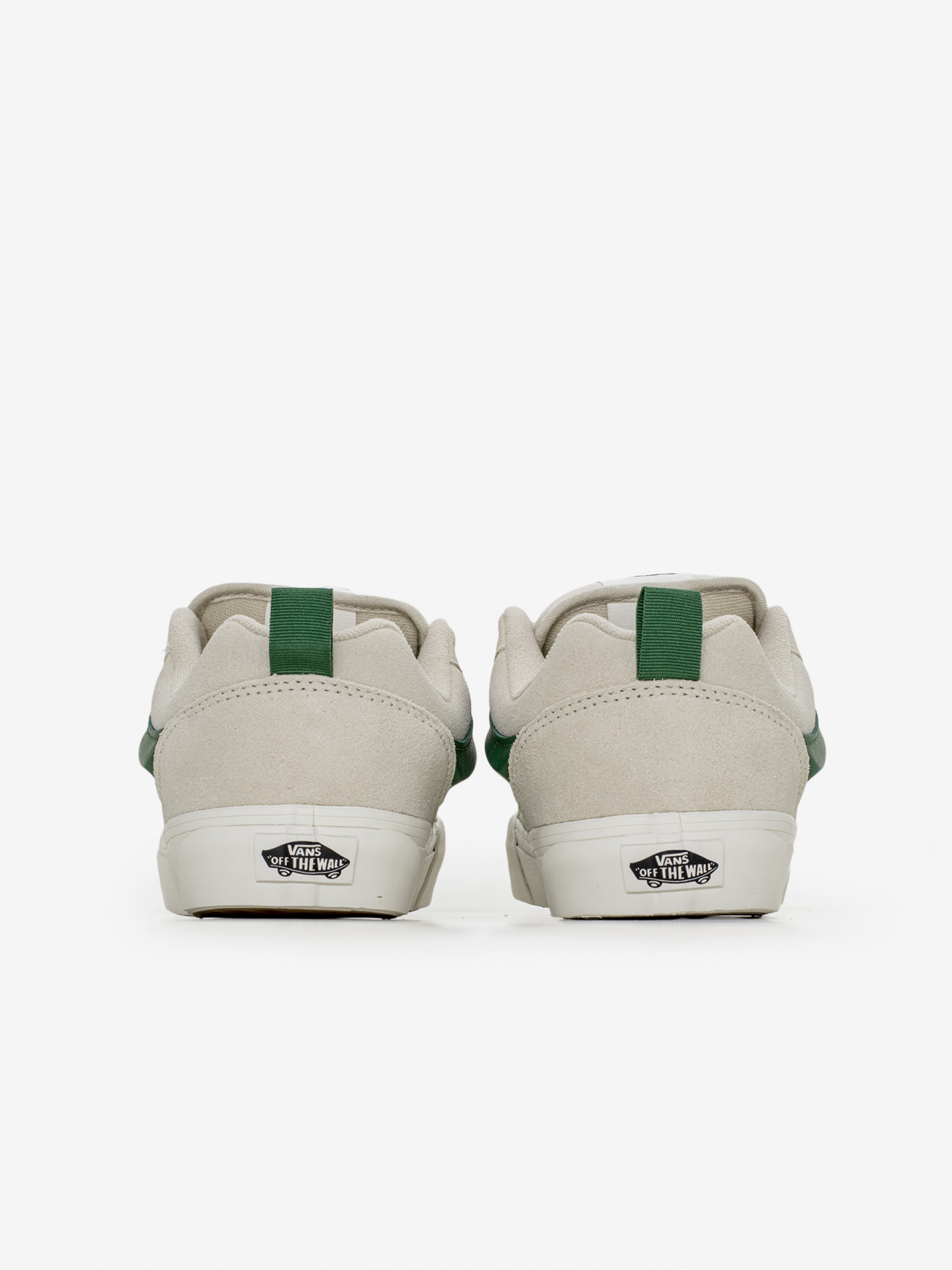 Vans Knu Skool Beige and Green Sneakers