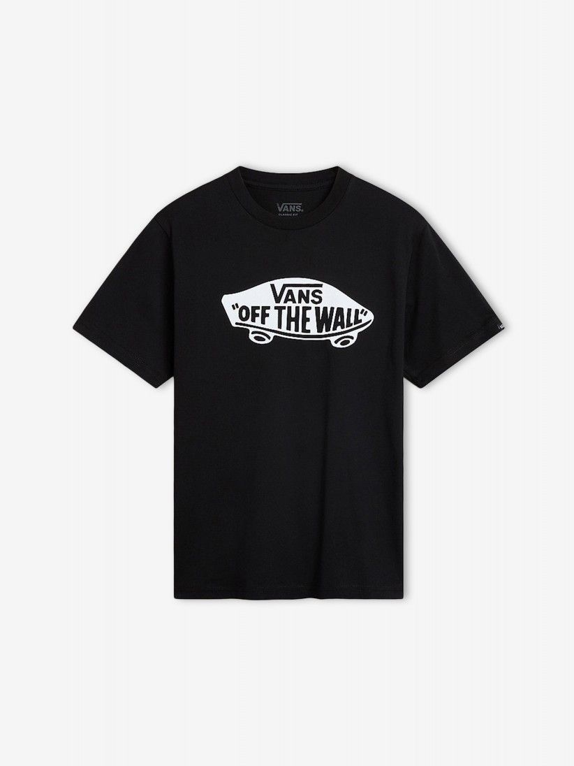 T-shirt Vans Style 76 Kids Preta