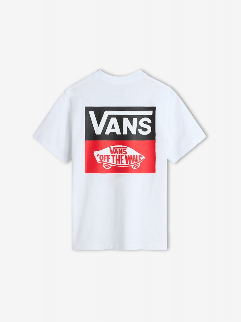 T-shirt Vans OG Logo Kids Branca