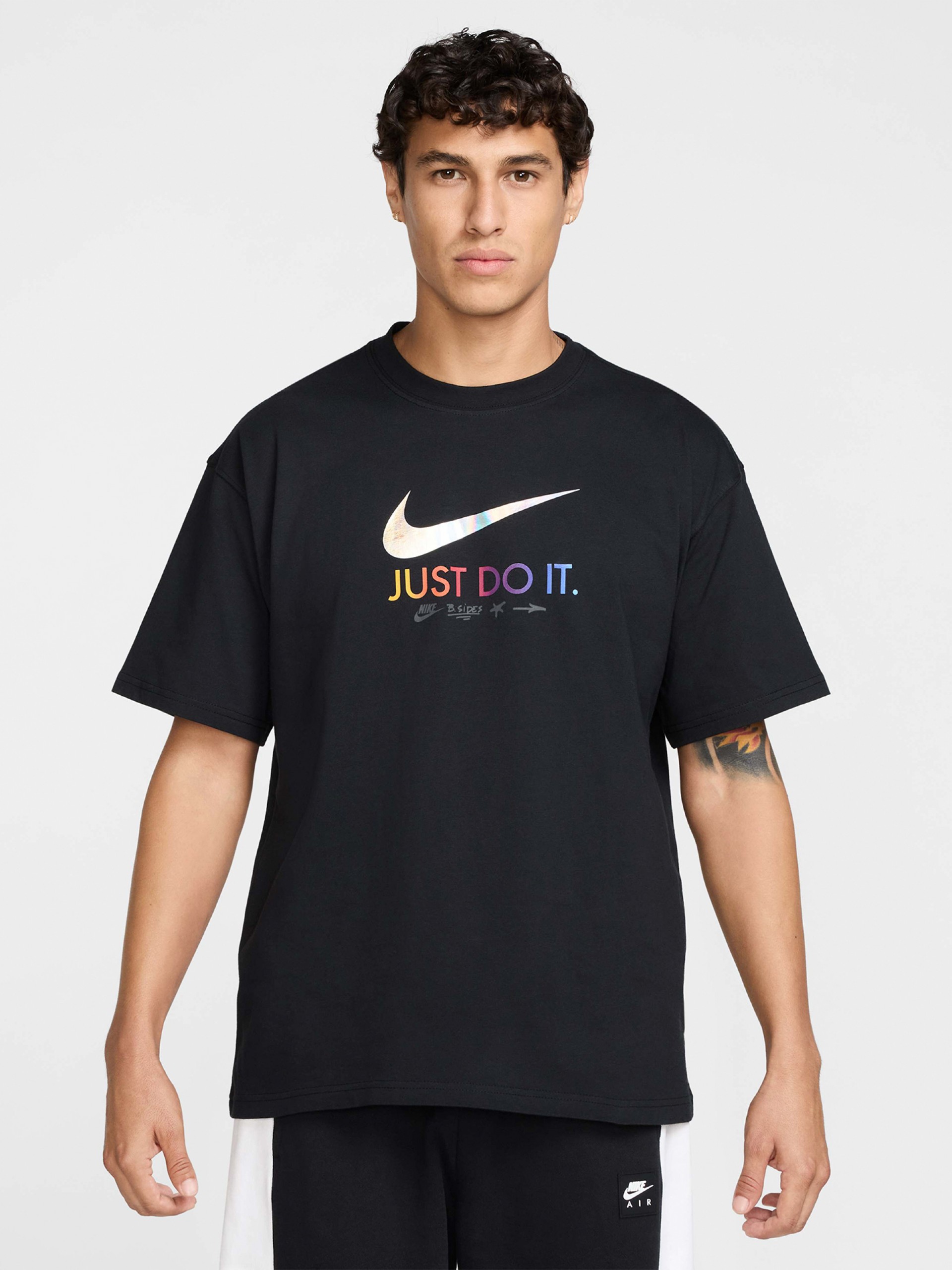 T-shirt Nike M90 Oc Mixtape Preta Para Homem