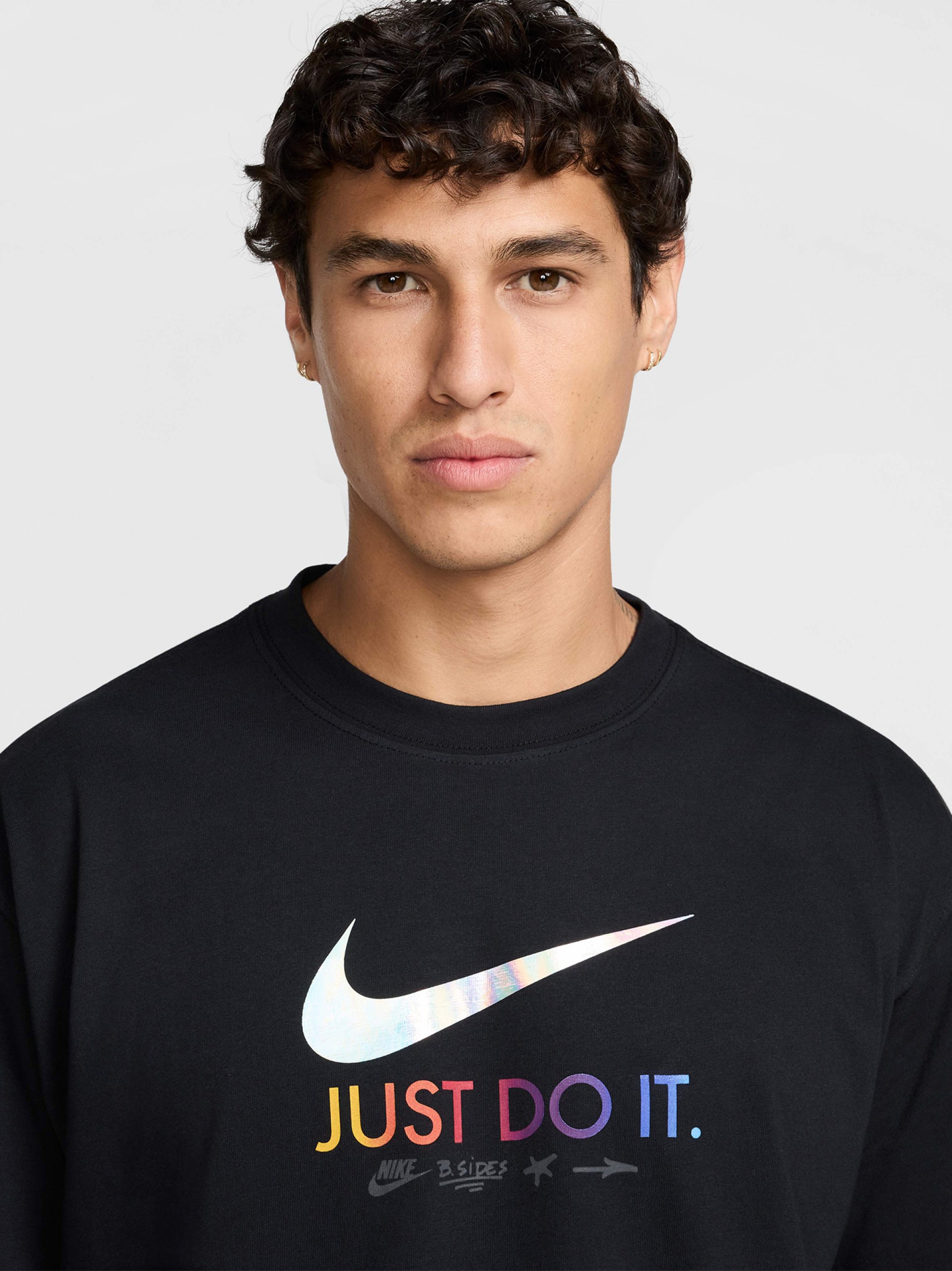 T-shirt Nike M90 Oc Mixtape Preta Para Homem