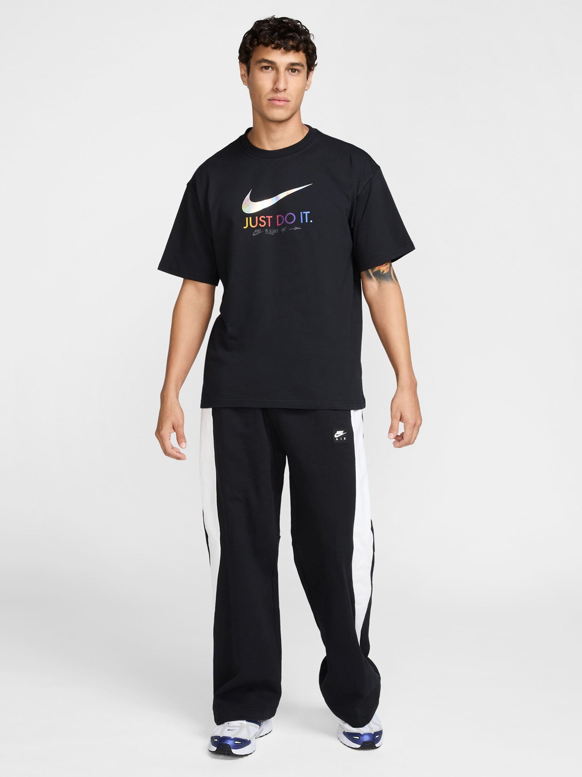 T-shirt Nike M90 Oc Mixtape Preta Para Homem