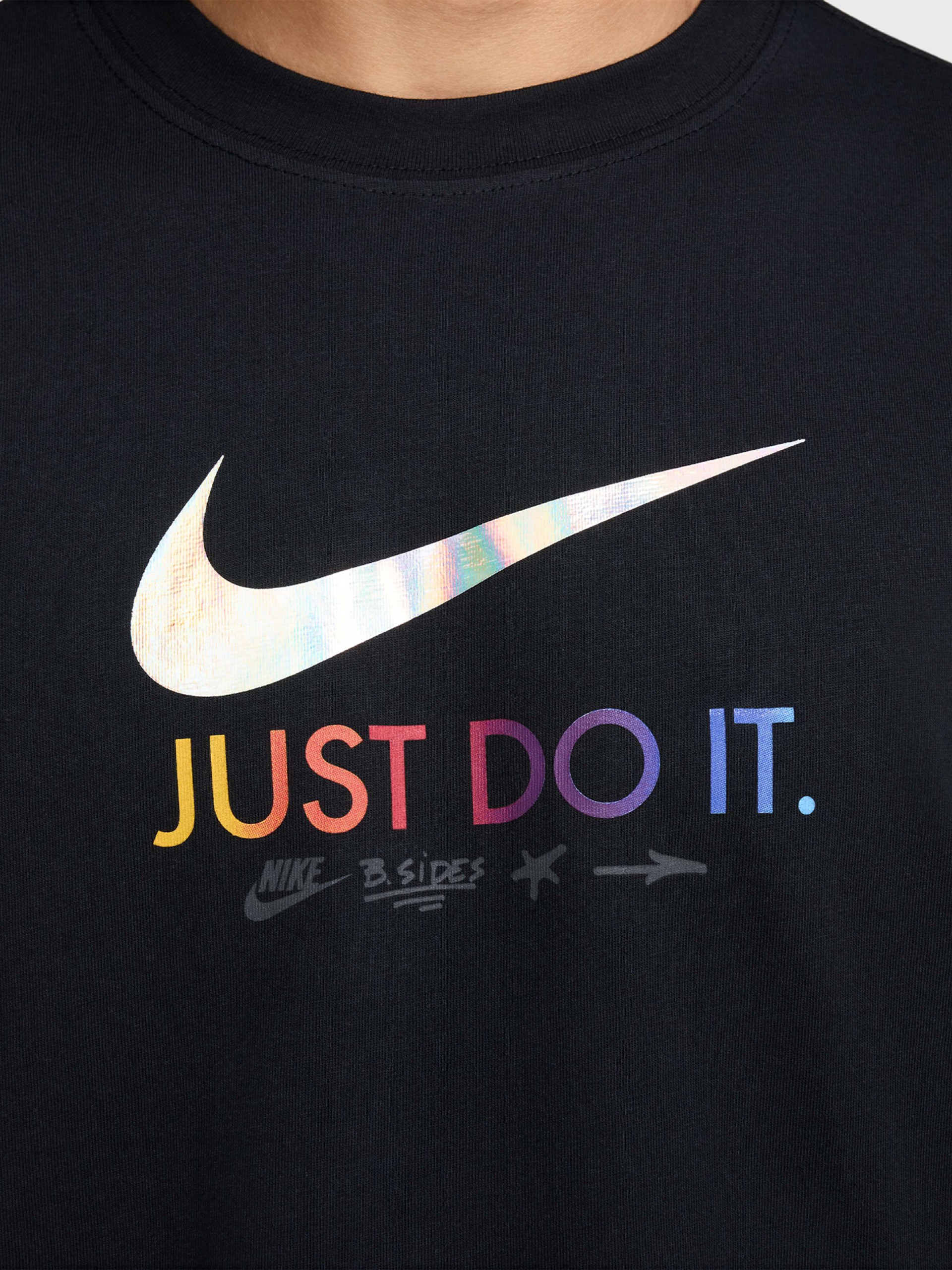 T-shirt Nike M90 Oc Mixtape Preta Para Homem