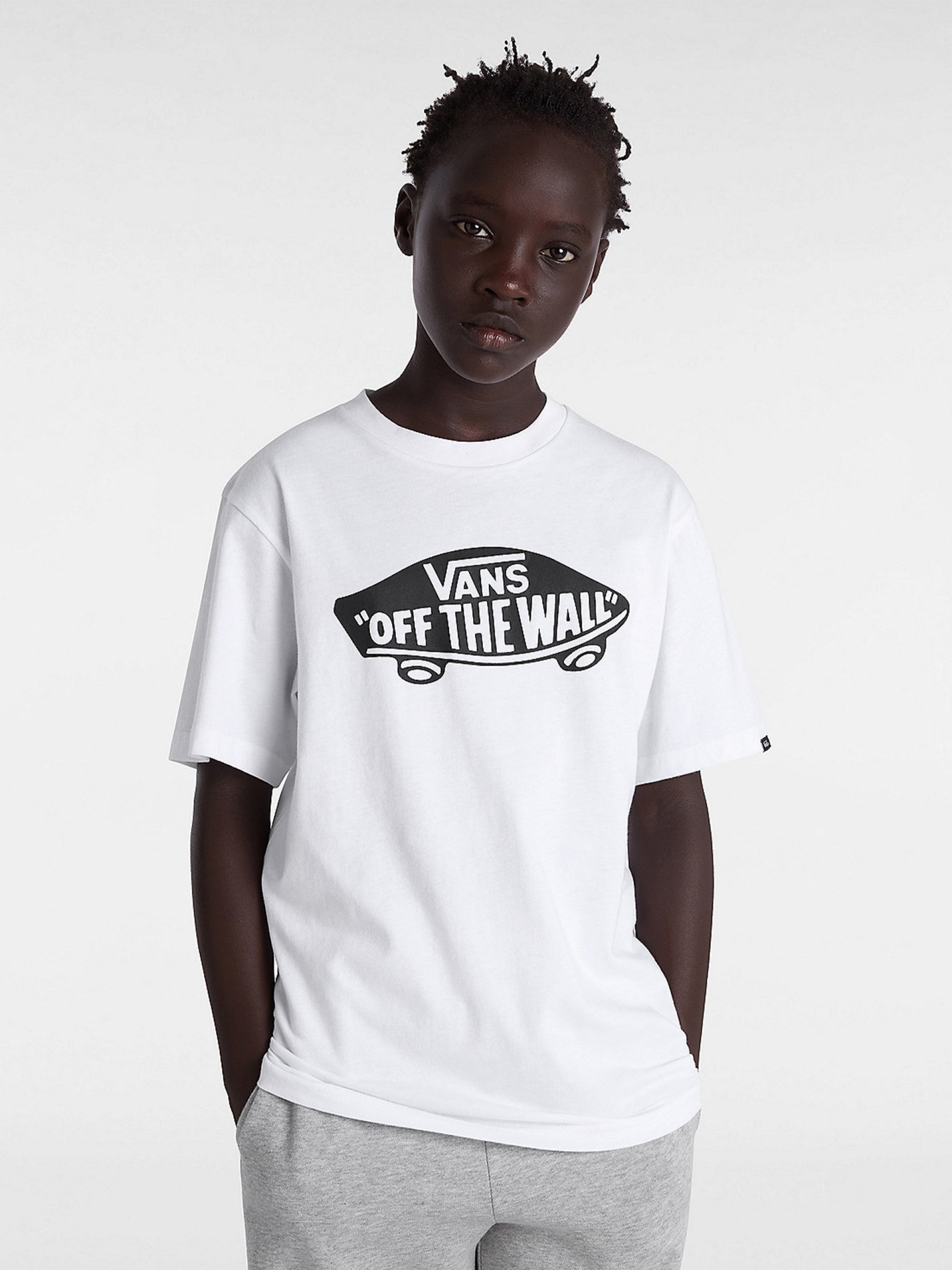 Vans Style 76 Kids White T-shirt