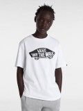 T-shirt Vans Style 76 Kids Branca