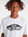 T-shirt Vans Style 76 Kids Branca
