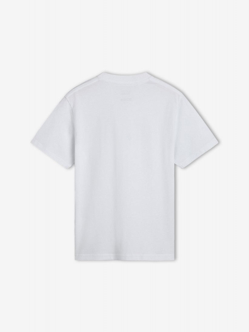 T-shirt Vans Style 76 Kids Branca