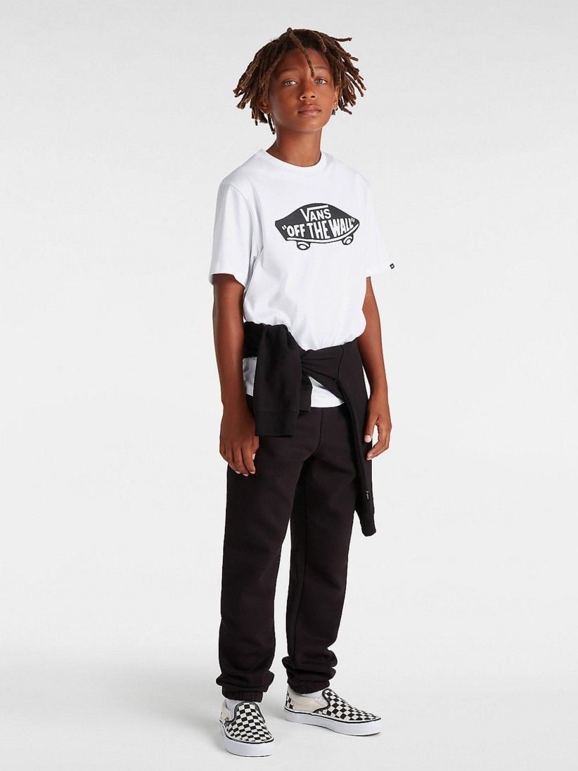 T-shirt Vans Style 76 Kids Branca