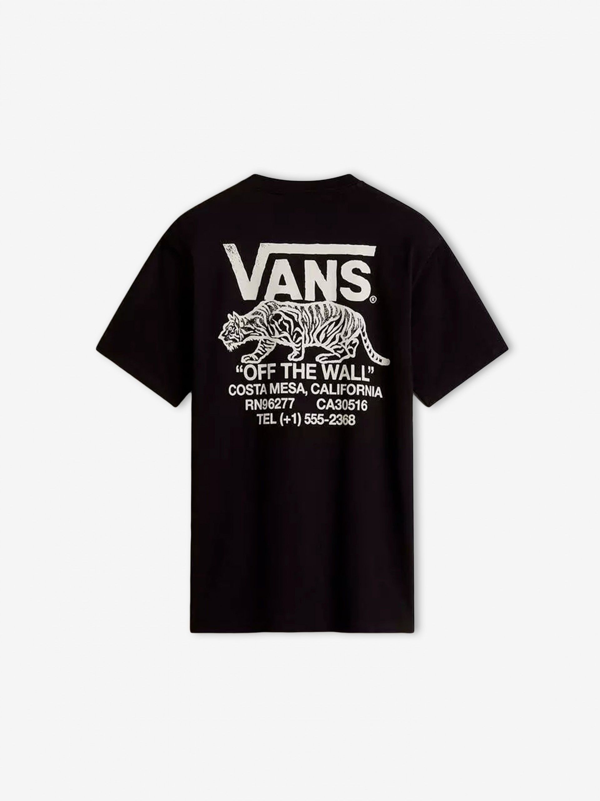 T-shirt Vans Sneaky Kids Preta