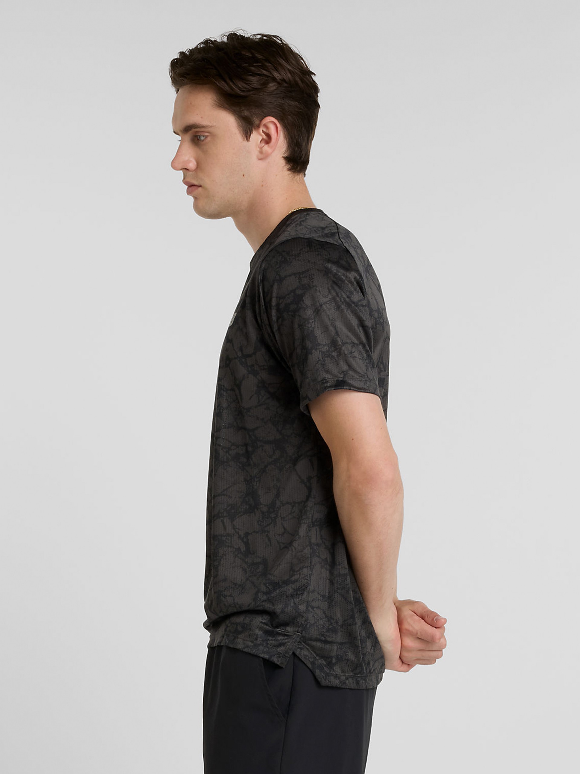 New Balance Athletics Printed Black T-shirt