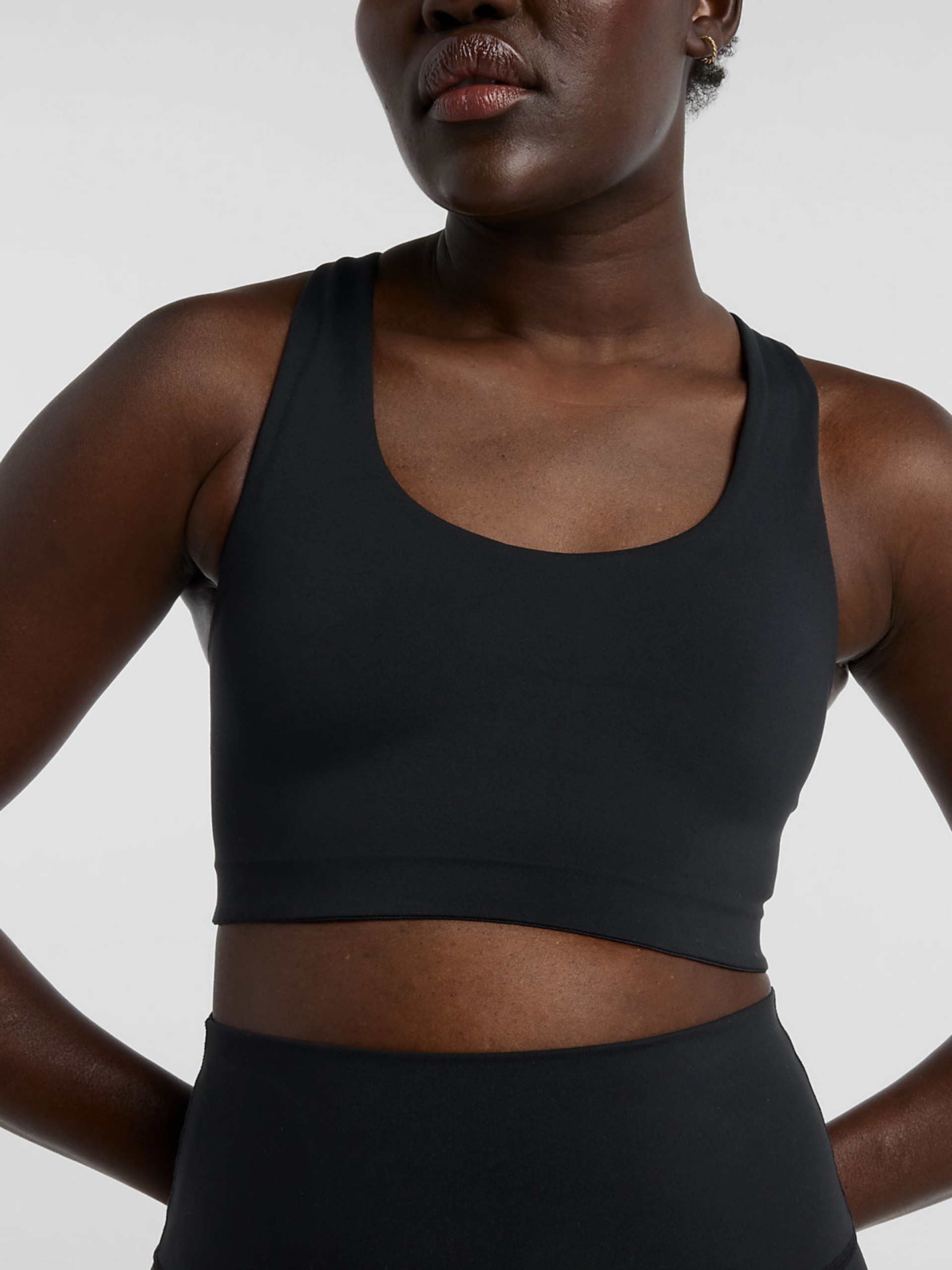 Sujetador Deportivo New Balance Define Train Sujeción Media Negro