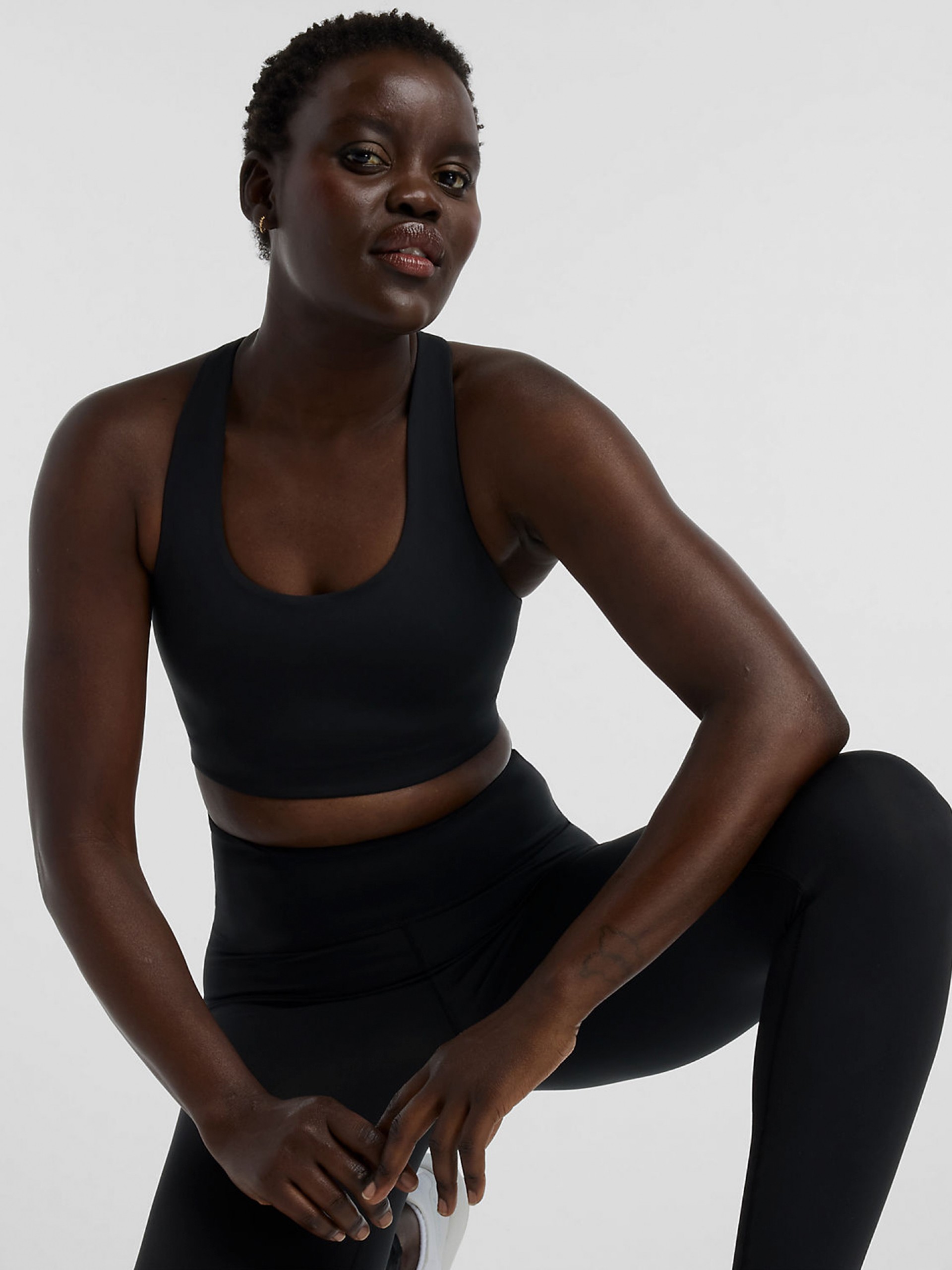 Sujetador Deportivo New Balance Define Train Sujeción Media Negro