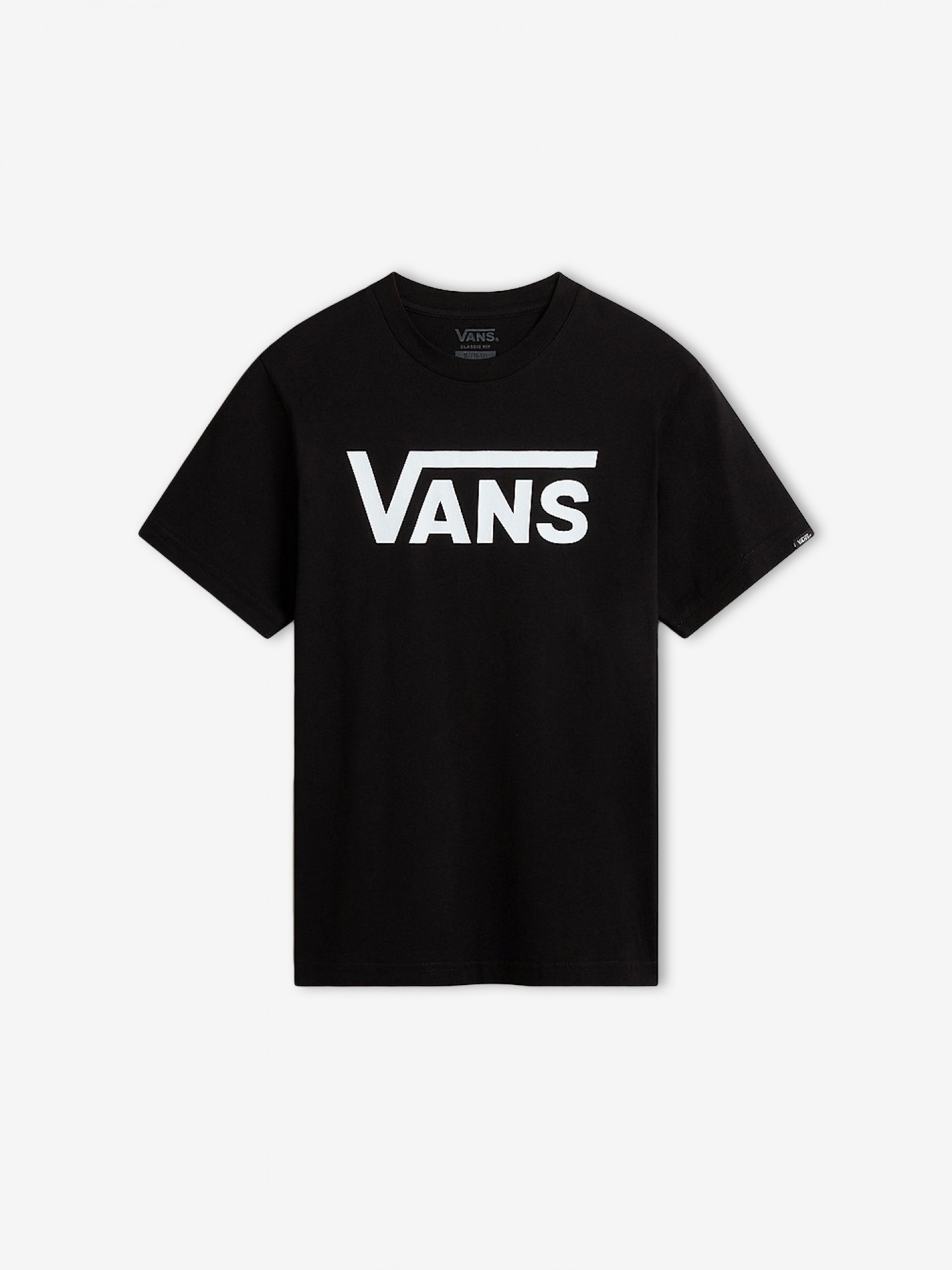Camiseta Vans Classic Kids Negra