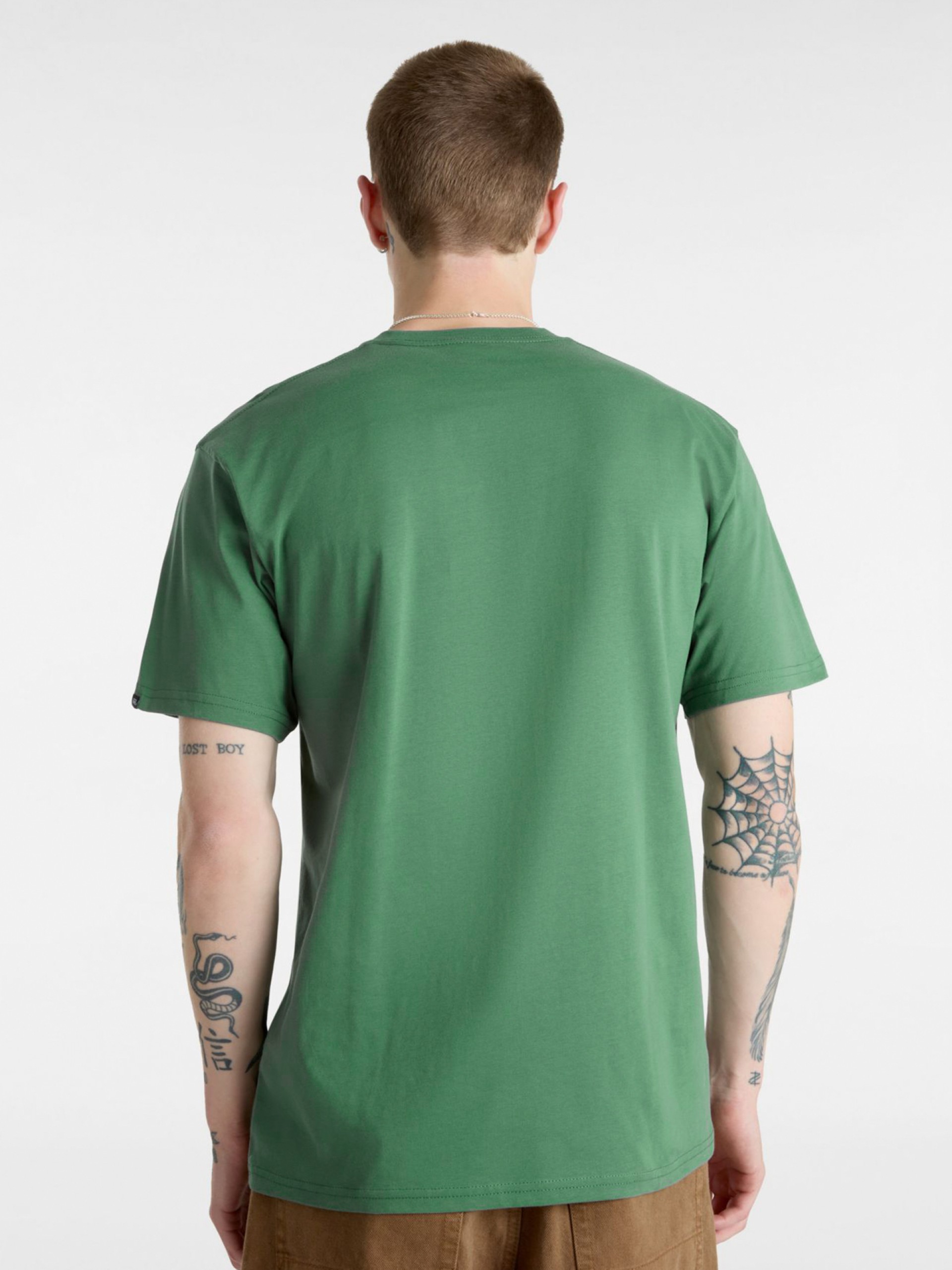 T-shirt Vans Left Chest Logo Verde