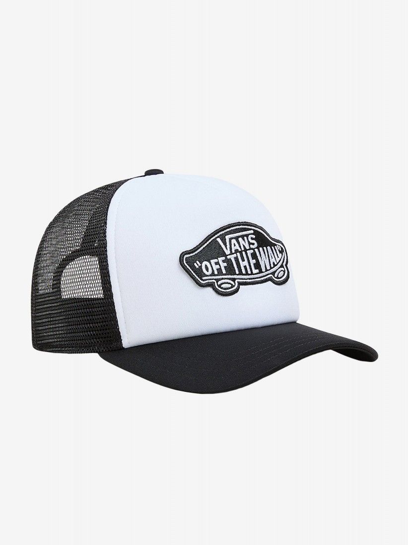 Bon� Vans Classic Trucker Preto e Branco