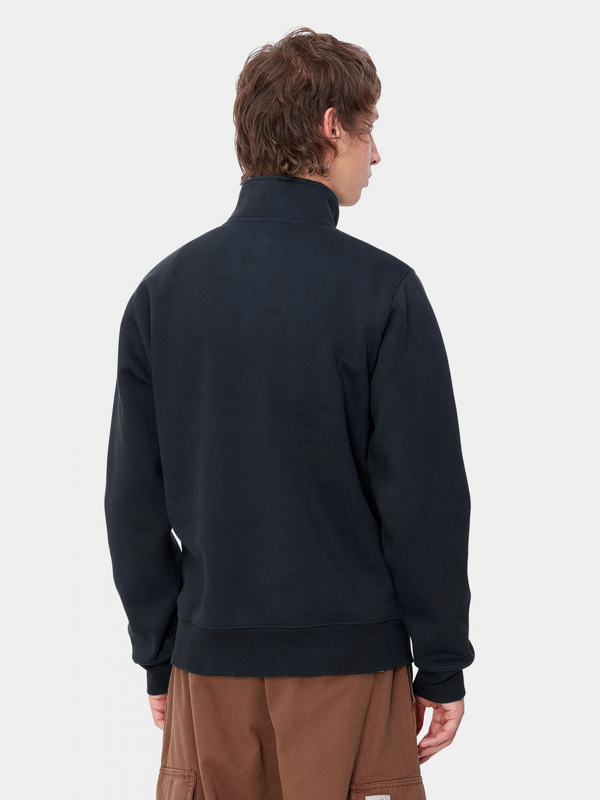Sudadera con Cremallera Carhartt WIP Chase Neck Azul