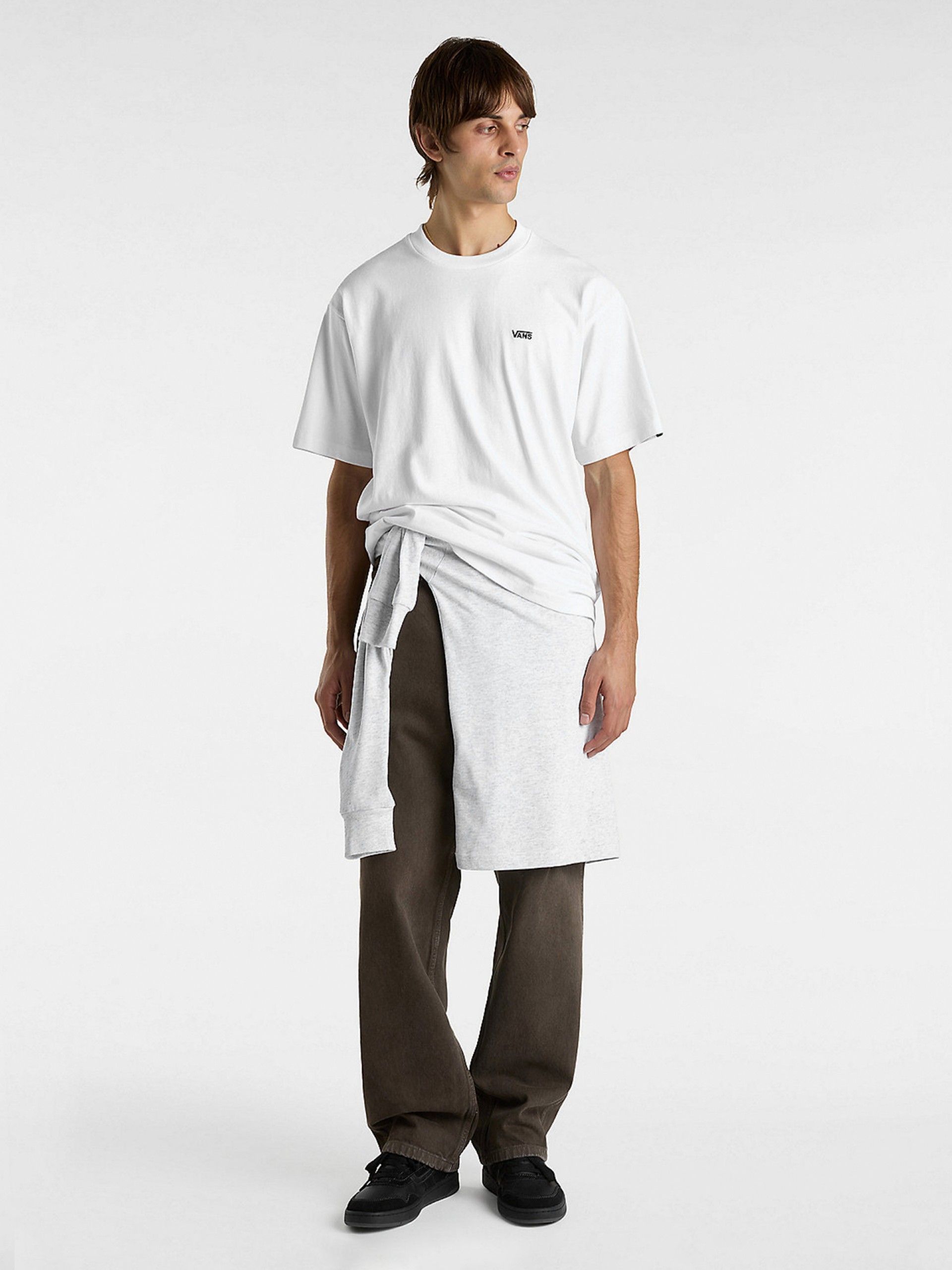 T-shirt Vans Left Chest II Branca