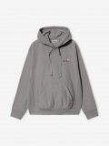 Carhartt WIP American Script Grey Hoodie