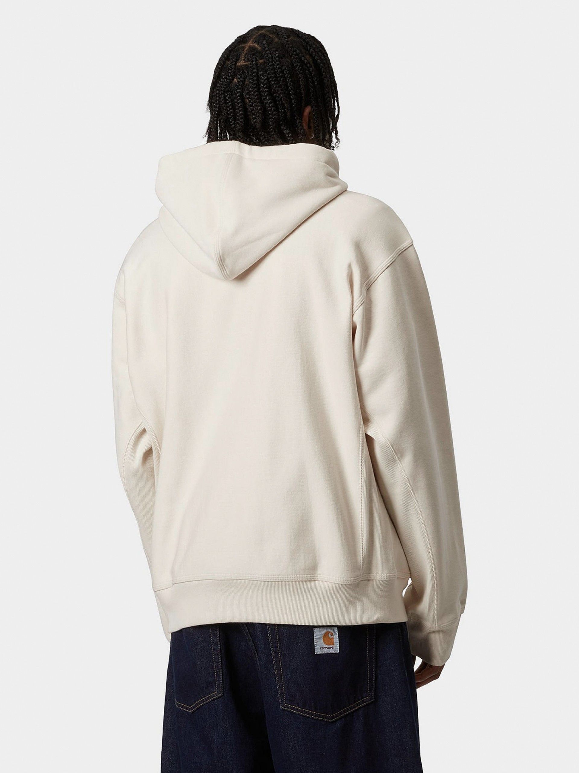 Camisola com Capuz Carhartt WIP American Script Bege