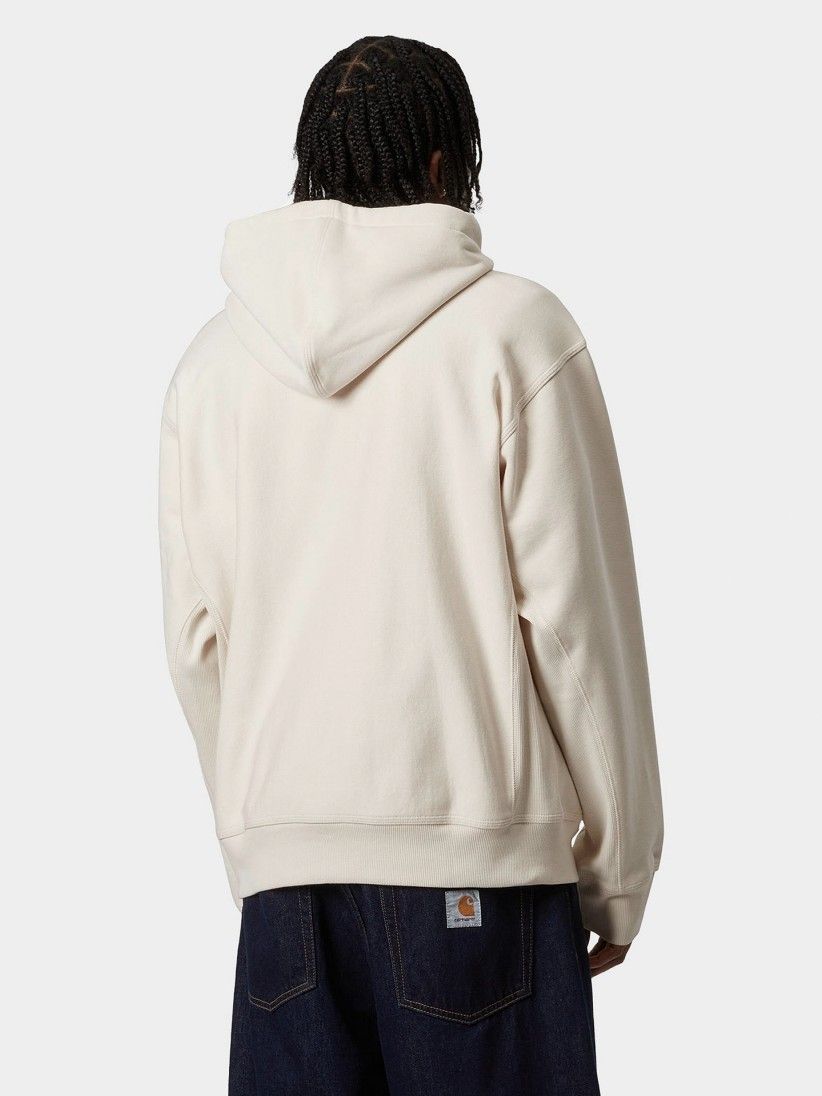 Carhartt WIP American Script Beige Hoodie - I028279.05.XX