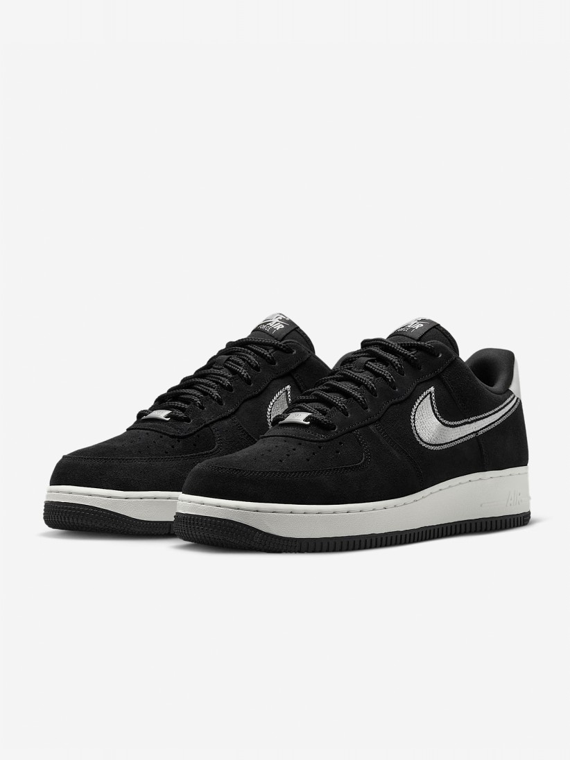 nike air force black suede mens