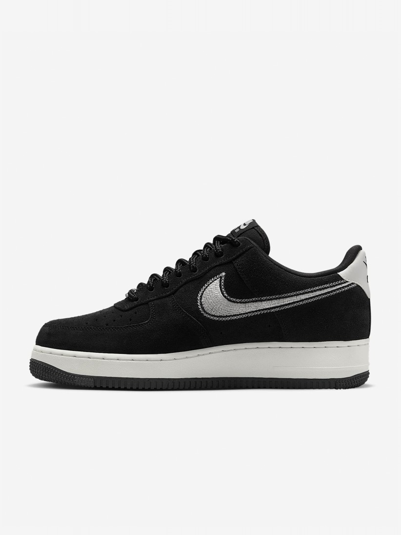 mens black suede air force 1
