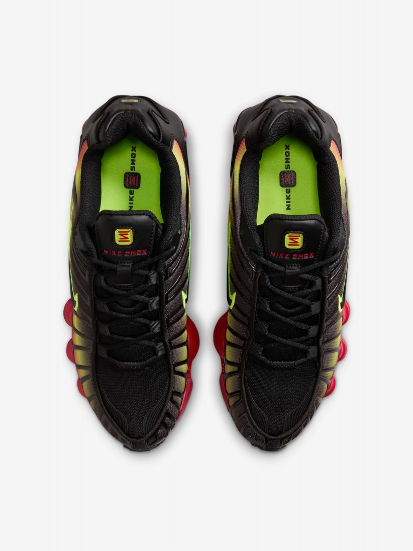 Zapatillas Nike Shox TL Negras y Rojas