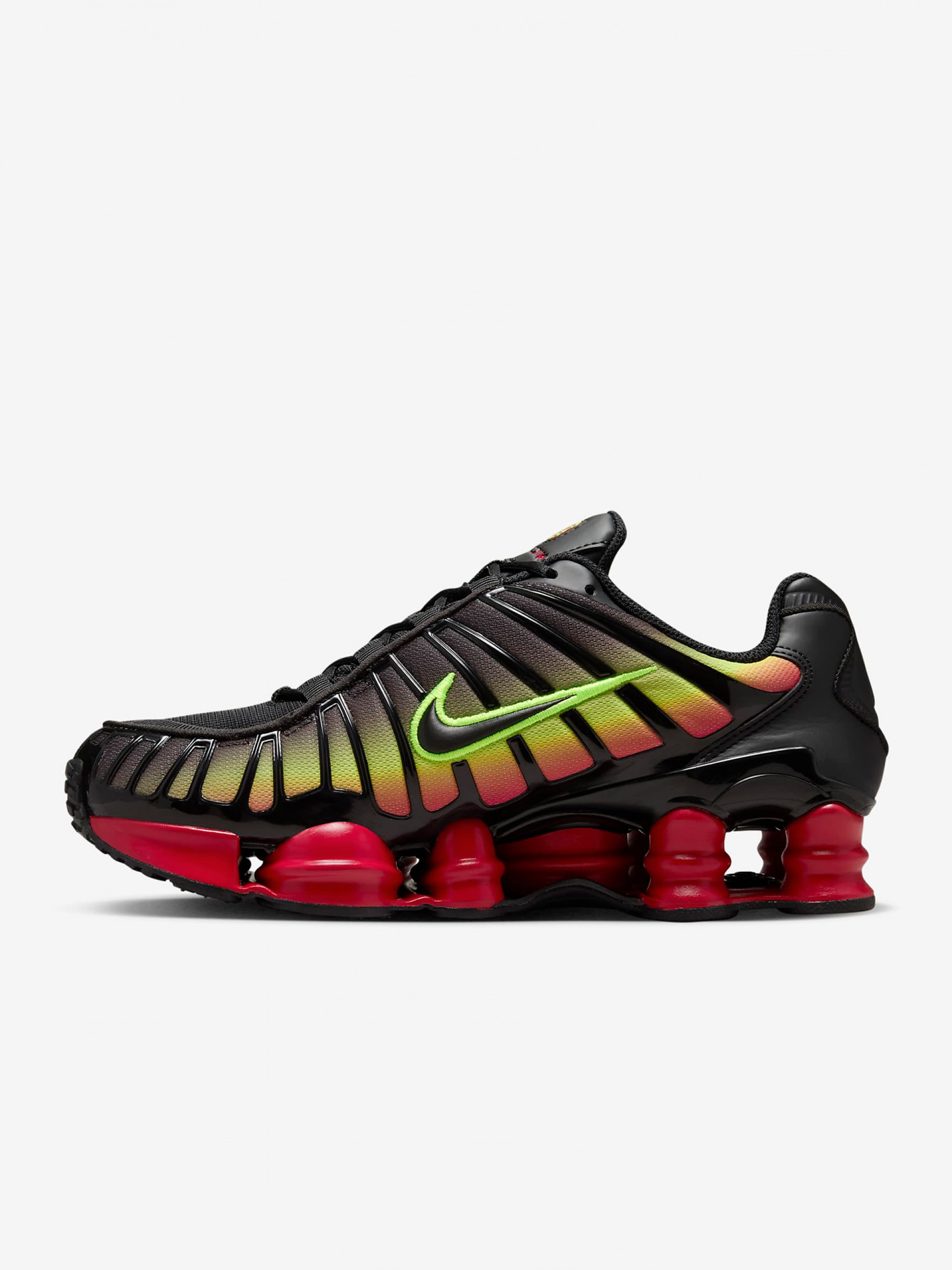 Zapatillas Nike Shox TL Negras y Rojas