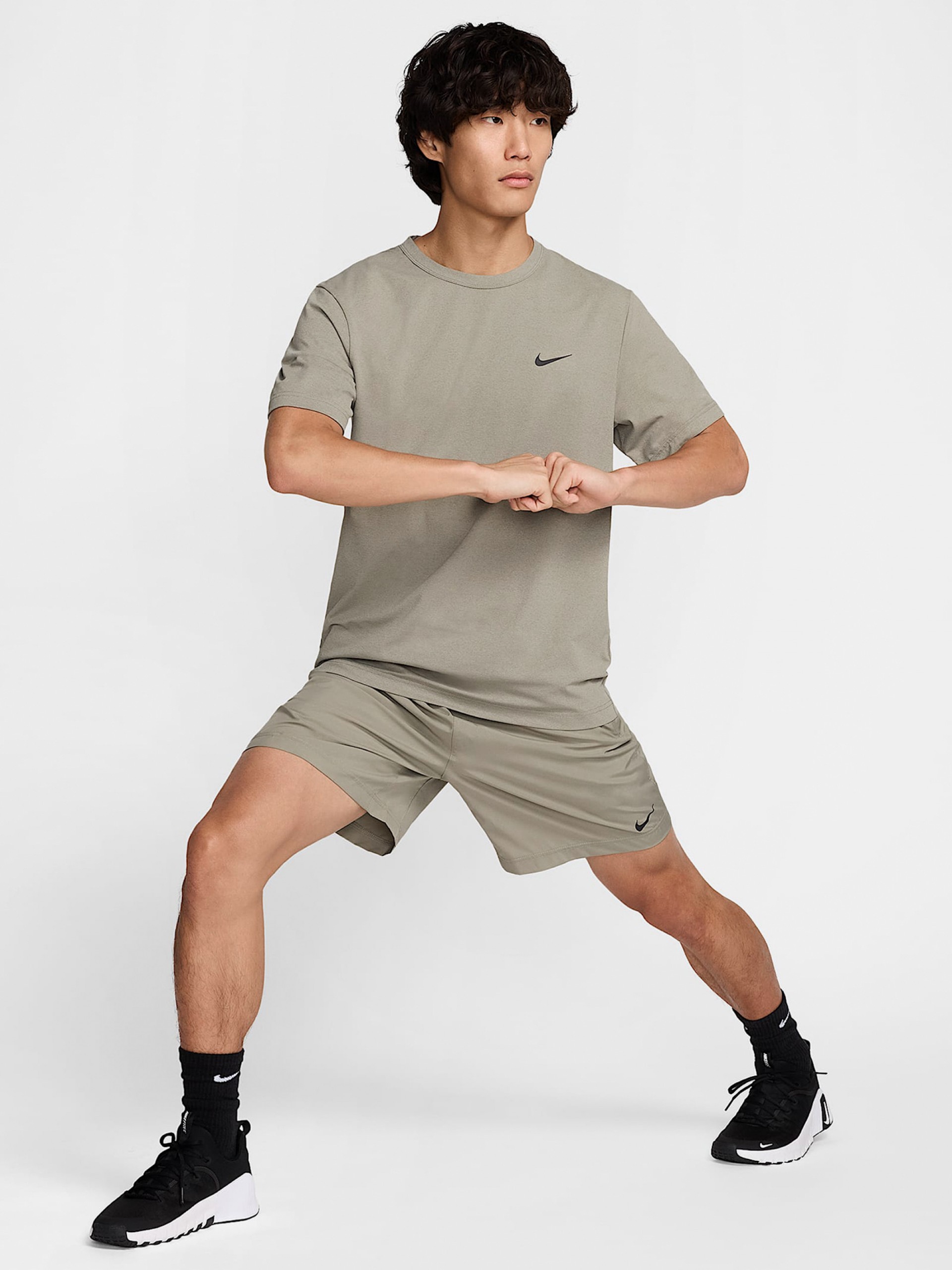 Camiseta de Entrenamiento Nike Hyverse Dri-FIT UV Verde Para Hombre