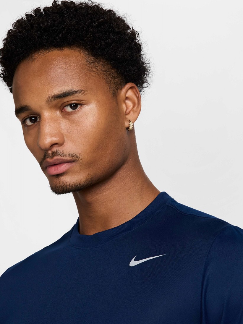 T-shirt de Treino Nike Dri-FIT Legend Azul Para Homem