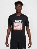 T-shirt de Running Nike Rise 365 Run Energy Dri-FIT Preta Para Homem